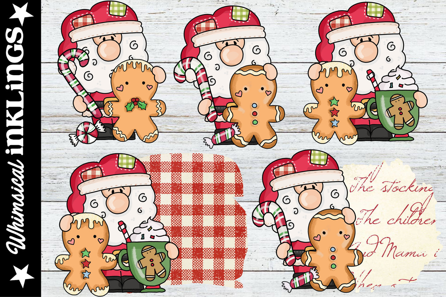 Little Santa Sweet Treats Sublimation| Christmas Sublimation