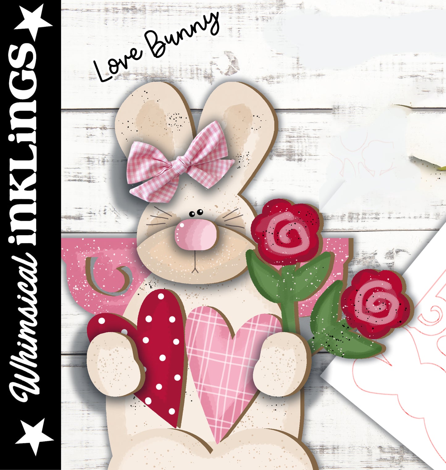 Love Bunny DIY Wood Kit