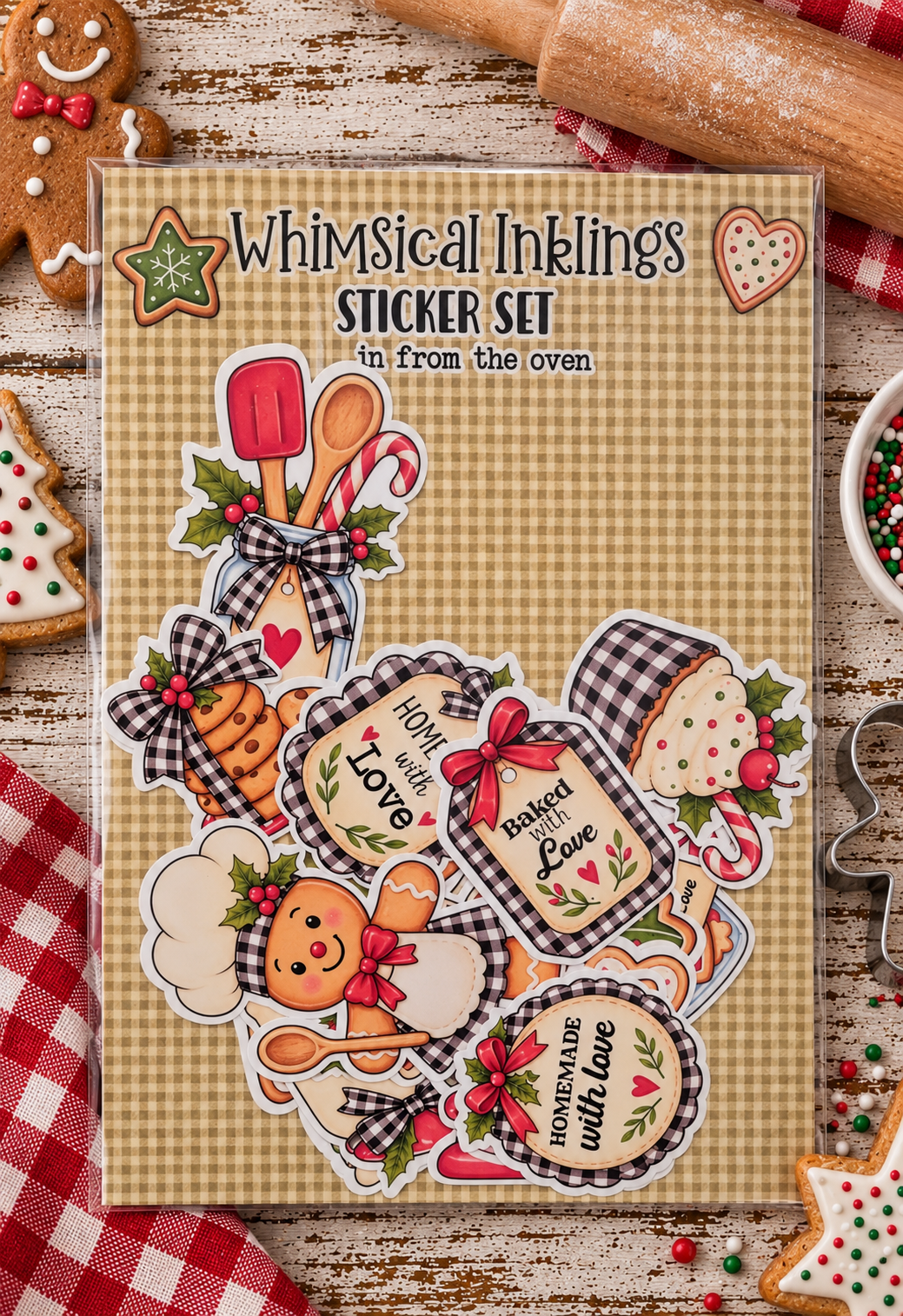 Lovin' from The Oven Sticker Pack| Baking Stickers