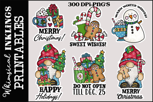 Merry Christmas Stickers