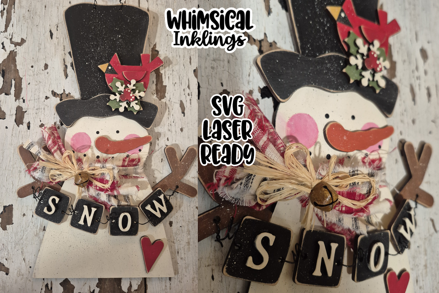 Mister Snow Laser SVG