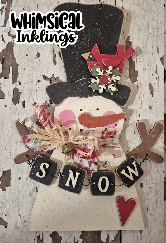 Mister Snow DIY Wood Kit
