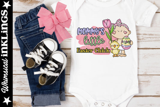 Mommy's Little Easter Chick Sublimation