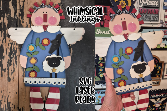 Prim Angel Annie SVG