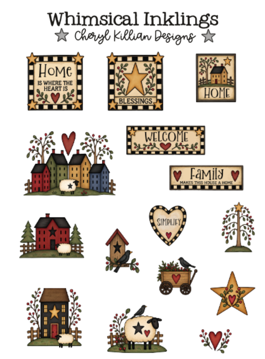 Prim Blessings Sticker Pack| Prim Stickers