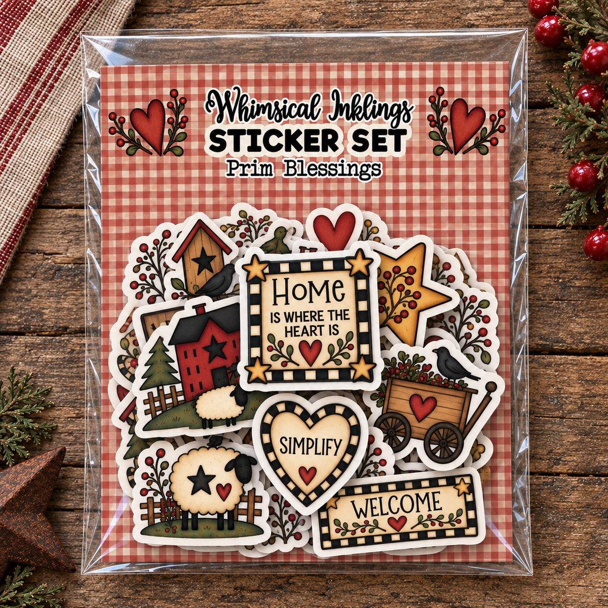 Prim Blessings Sticker Pack| Prim Stickers
