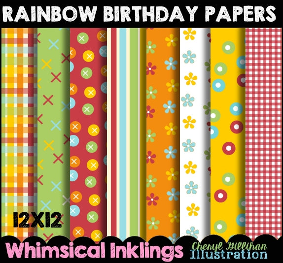 The Krafty Paper Collection FIVE| Paper Printables| Digital Paper
