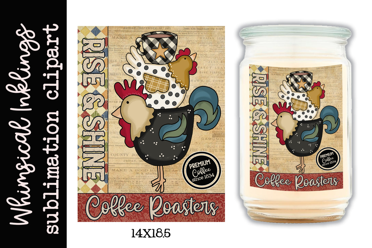 The Amazing Chicken Sublimation Bundle| Chicken Clipart| Chicken Designs