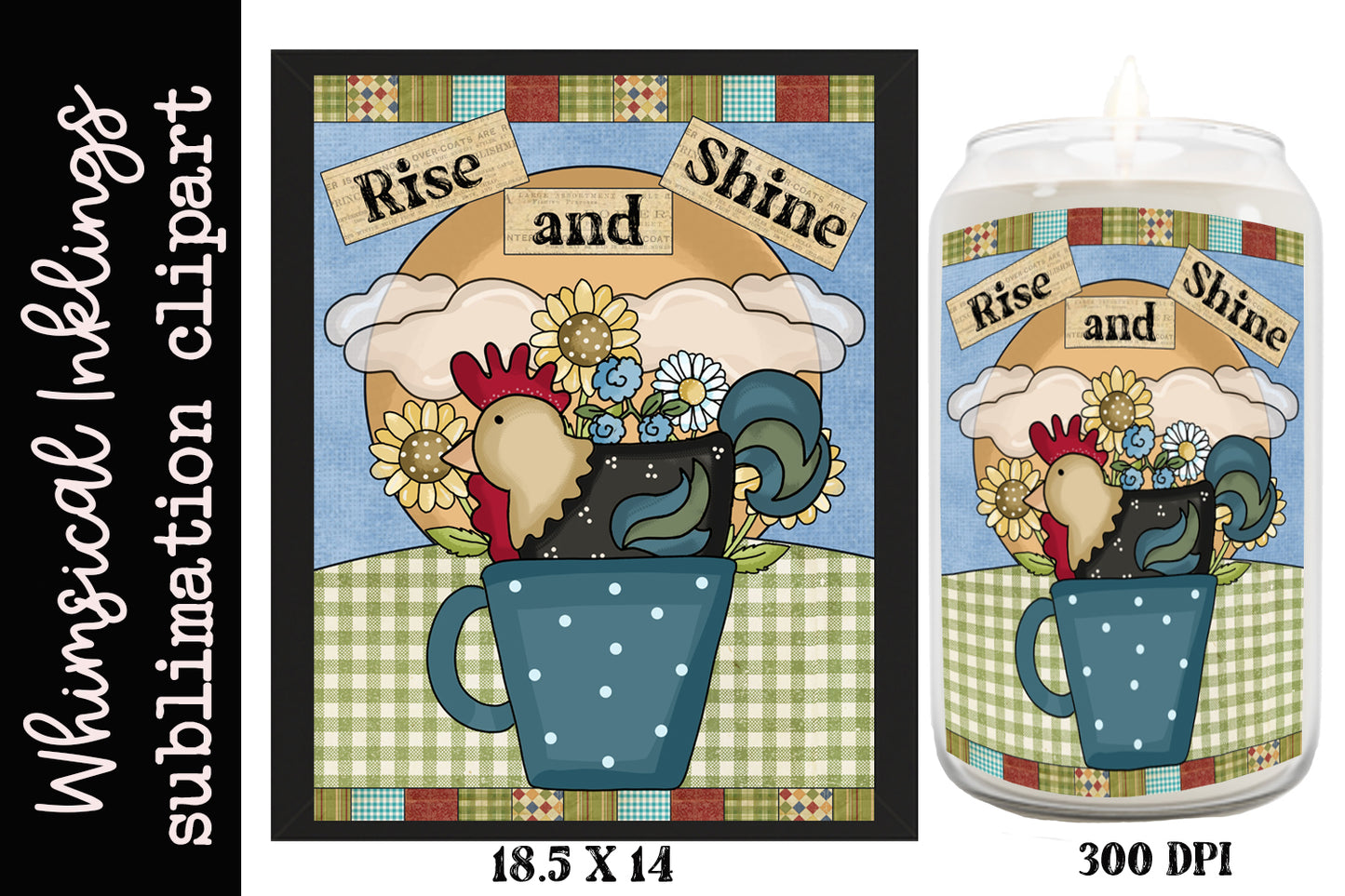 The Amazing Chicken Sublimation Bundle| Chicken Clipart| Chicken Designs