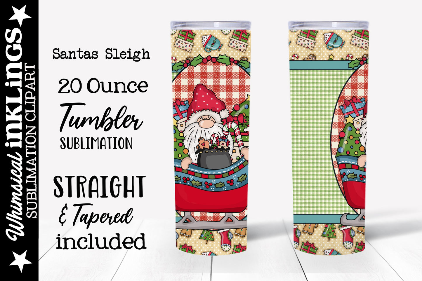 Fall Into Christmas Tumbler Sublimation Bundle | Printable Tumblers| Tumbler Printables