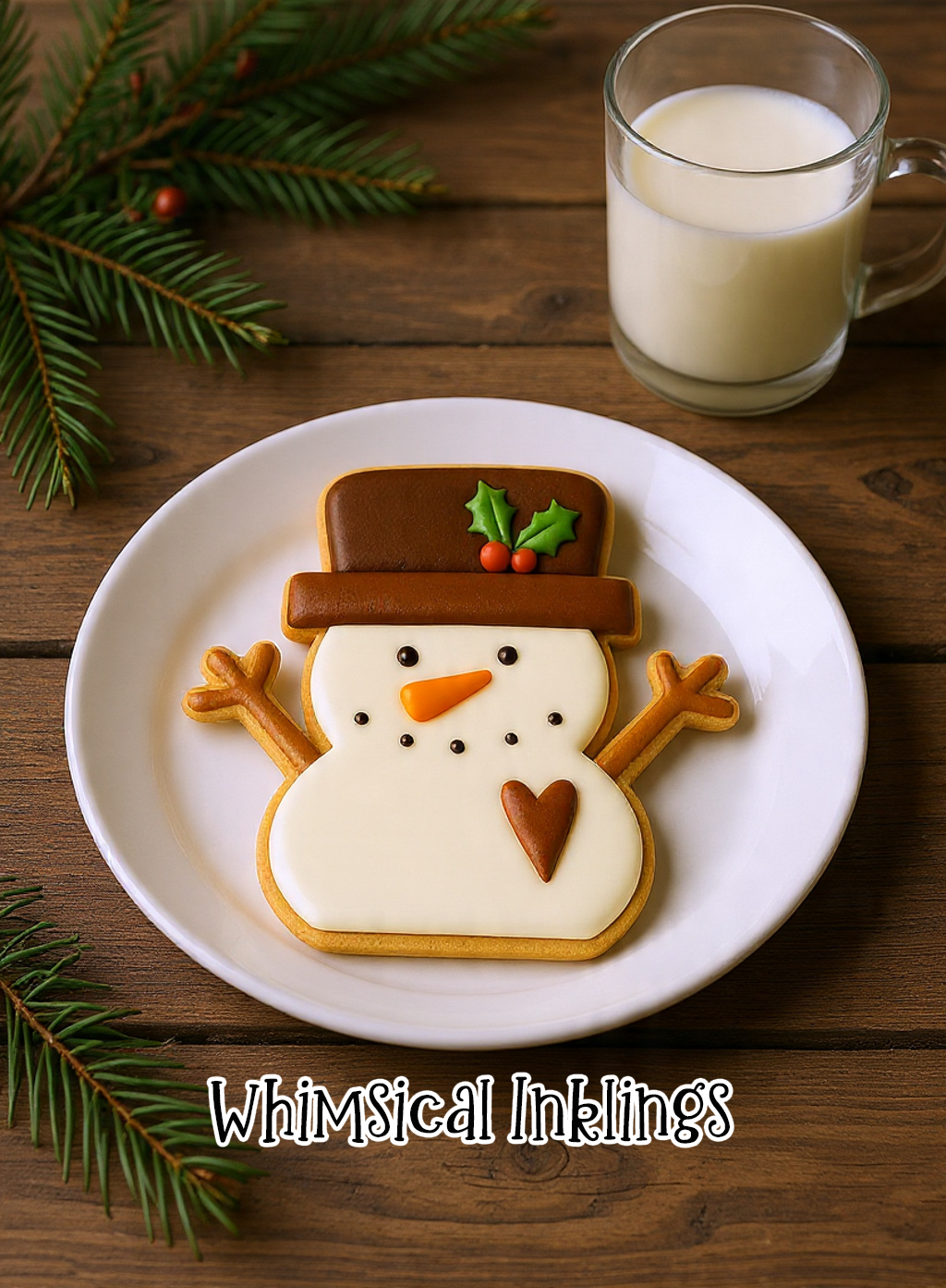 Simple Snowman Cookie Cutter STL File