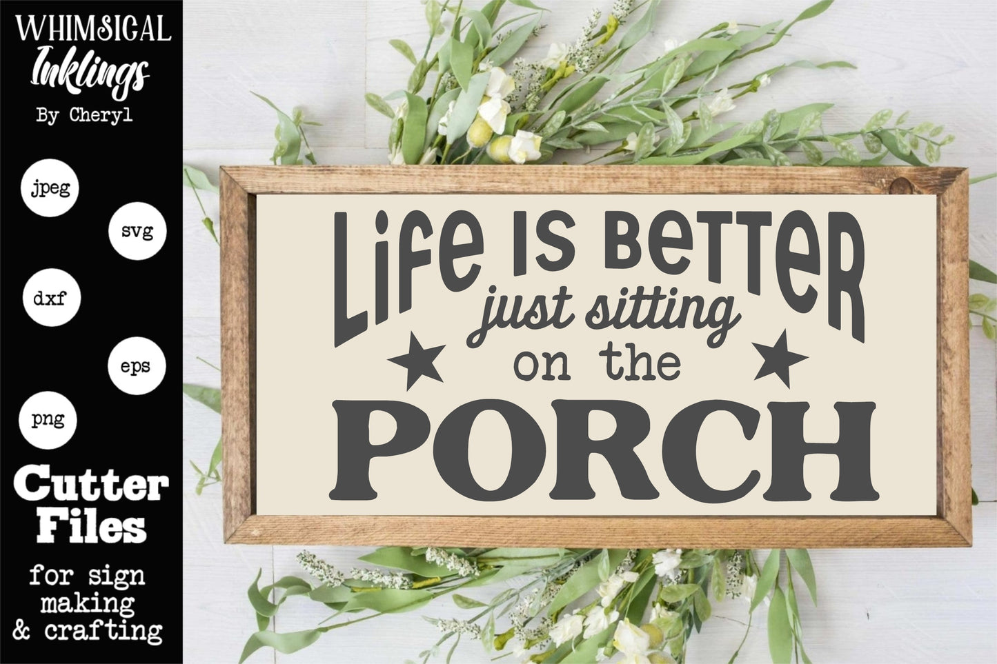 On The Porch SVG Bundle |Porch Signs |Porch SVG