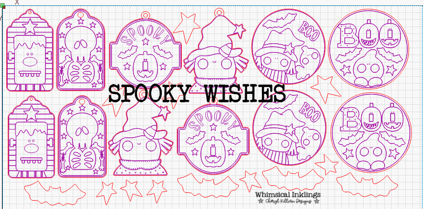 Spooky Wishes DIY Wood Box