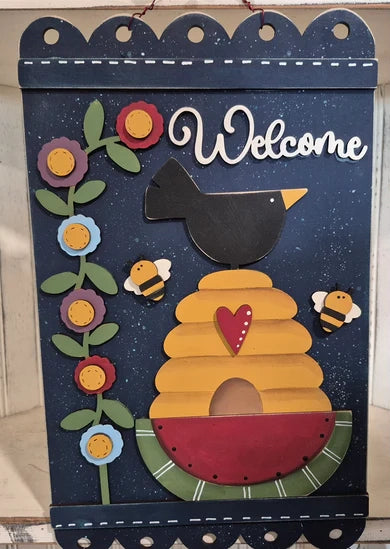 Summer Welcome Sign DIY Wood Kit