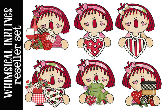 Sweet Little Annie Loves Valentines Day Exclusive Reseller Set