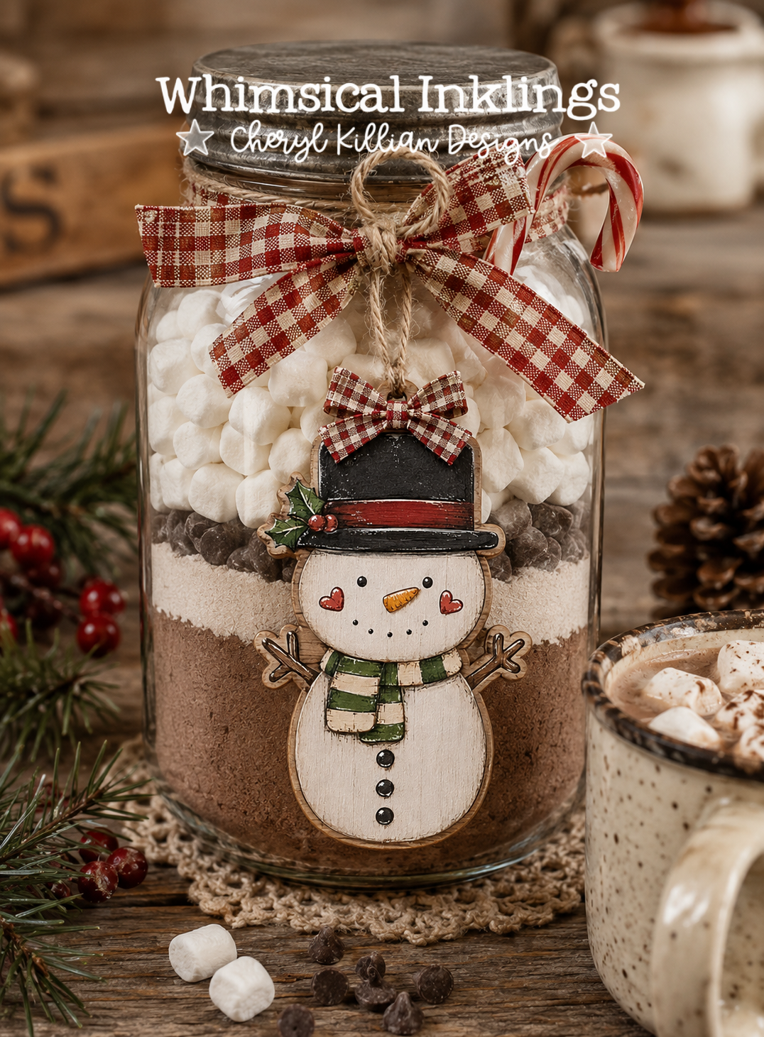 Sweet Little Snowman Ornament Laser SVG| Christmas Laser SVG