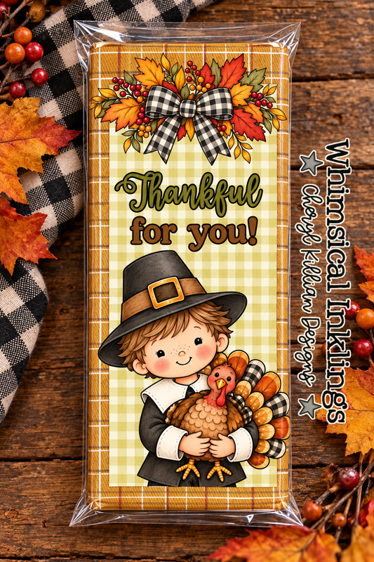 Thankful For You-Boy Candy Wrapper