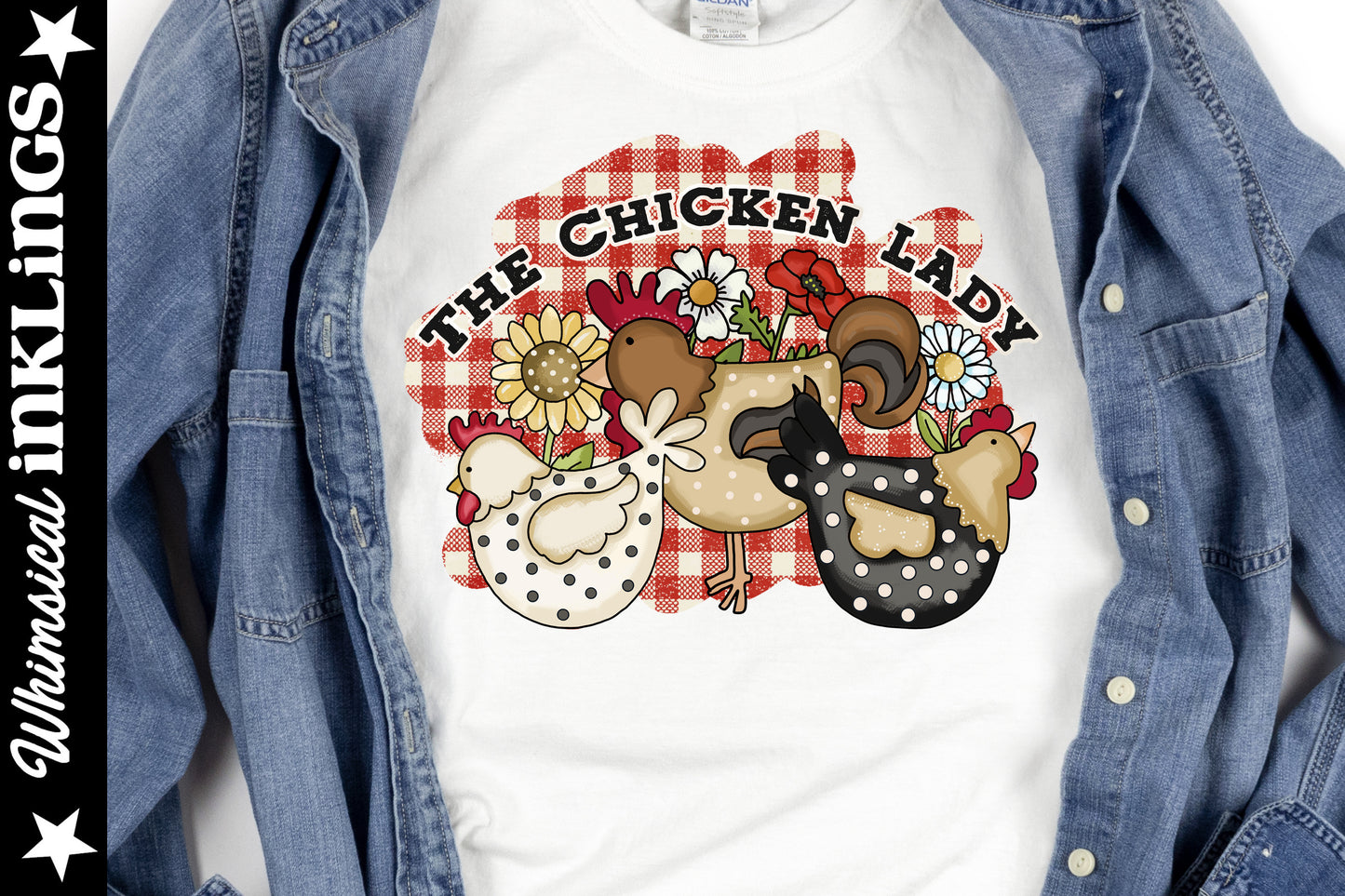 The Chicken Lady Sublimation| Farm