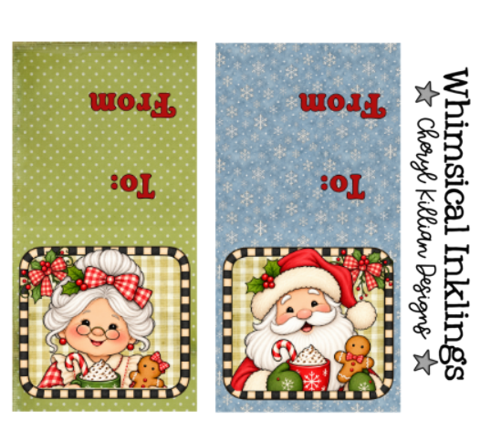 The Clauses-Christmas Bag Toppers