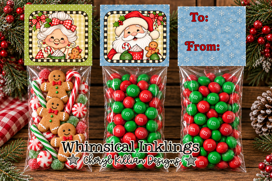The Clauses-Christmas Bag Toppers