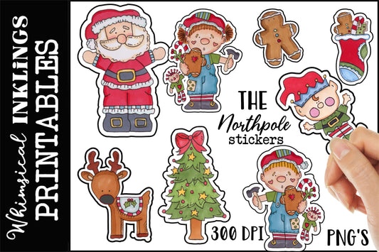 The Northpole Christmas Stickers