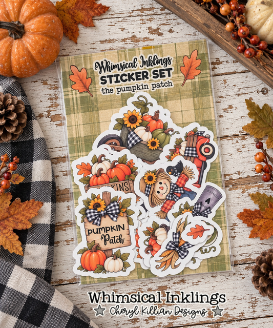 The Pumpkin Patch Sticker Pack | Fall Stickers