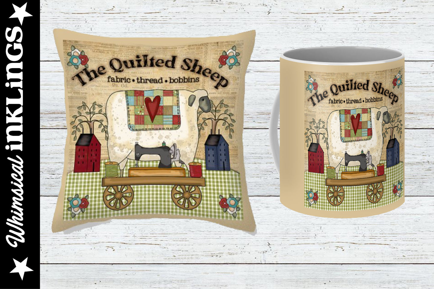 The Quilted Sheep Sublimation| Quilting|Sewing