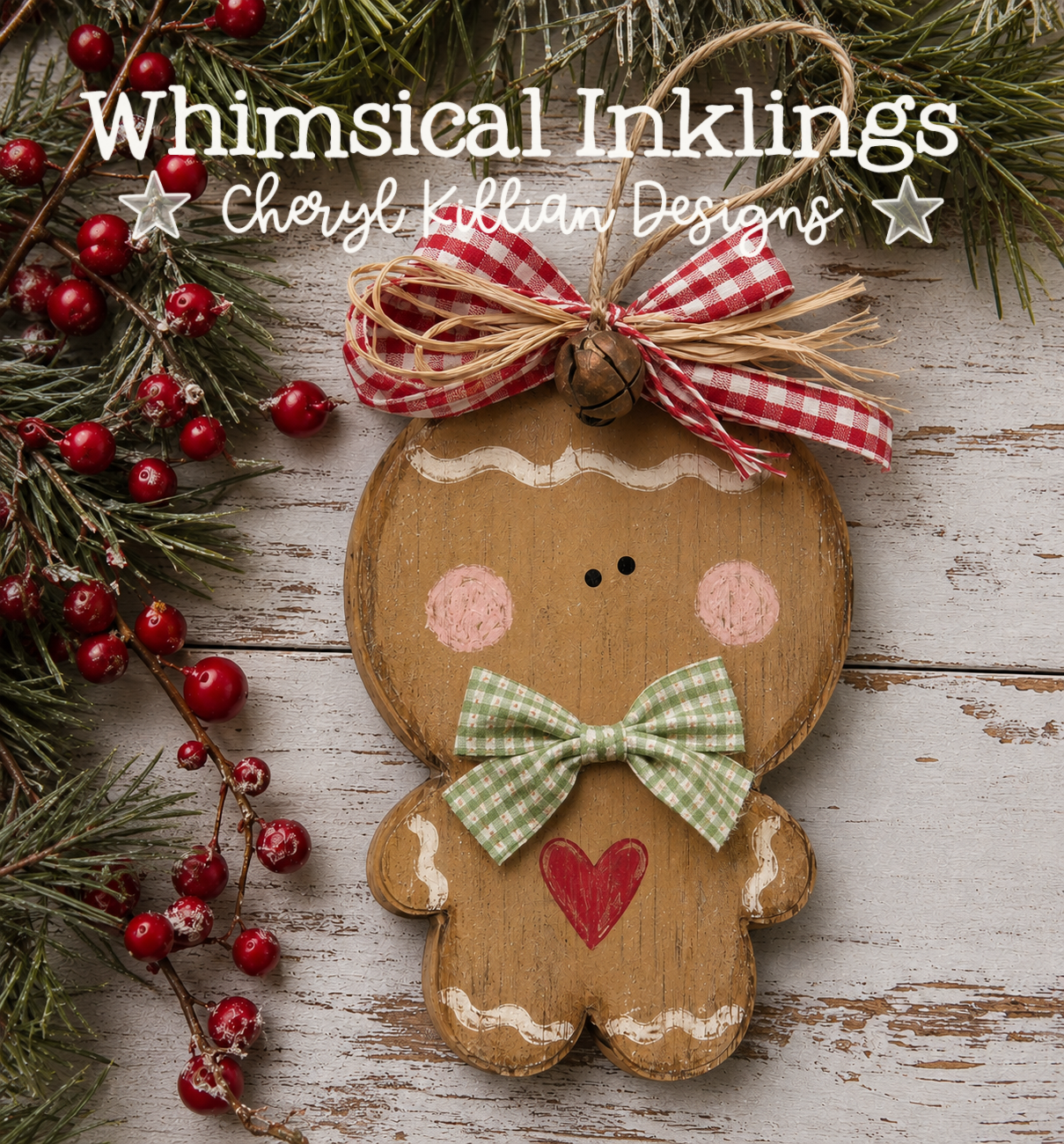 Tiny Ginger  Laser SVG| Christmas Laser SVG