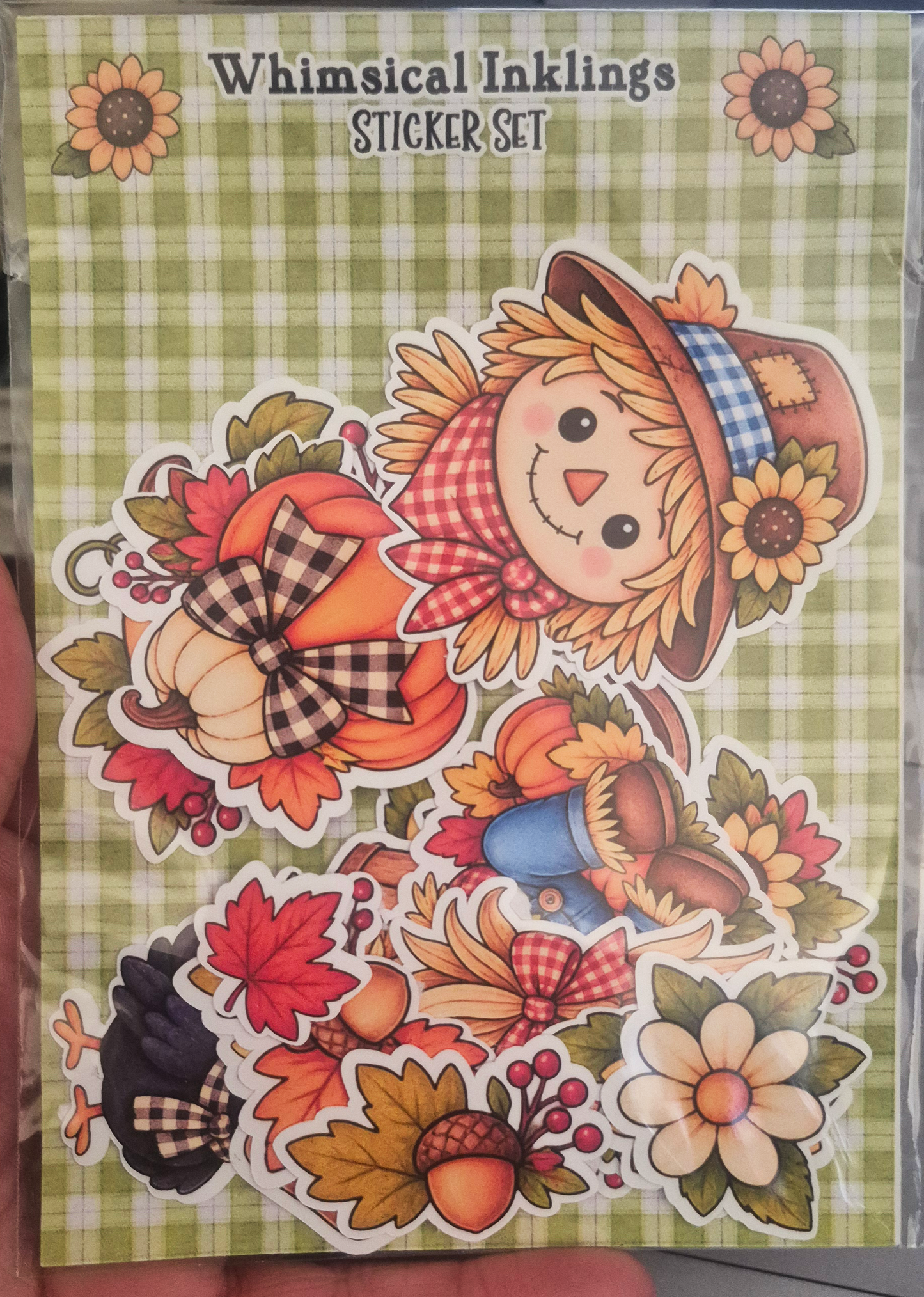 Whimsical Fall Sticker Pack | Fall Stickers