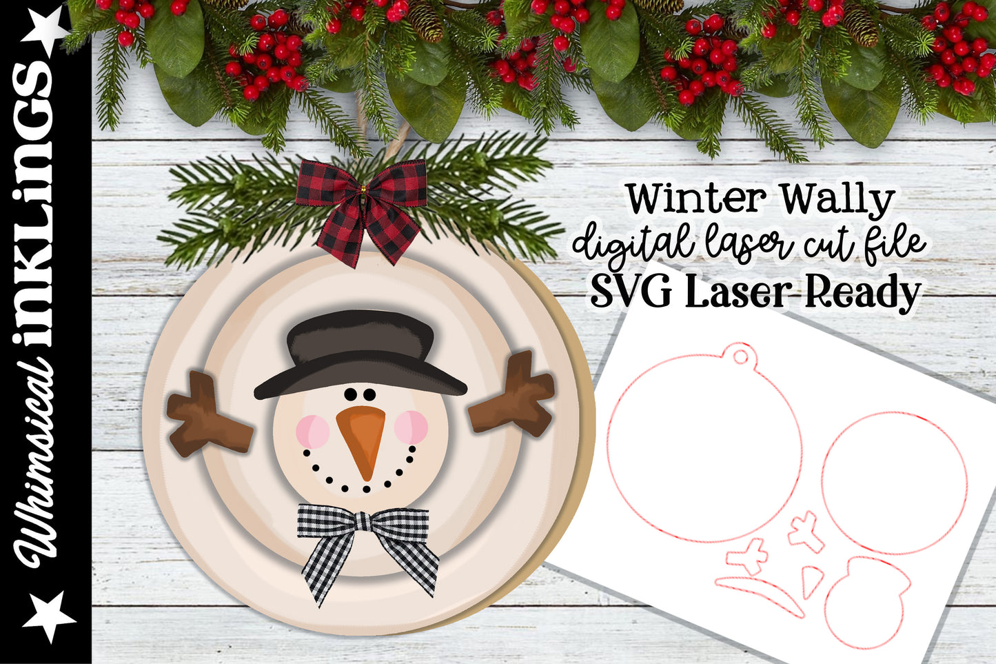 Super Snowman Laser Bundle| Snowmans Laser SVG's| Snowman Designs