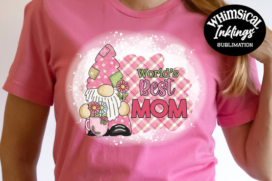 World's Best Mum Gnome Sublimation | Home & Family |