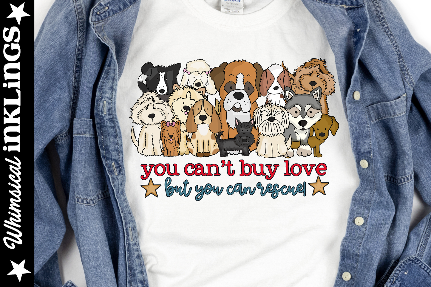 You Can't Buy Love Sublimation| Dog Recue| Dog Mom