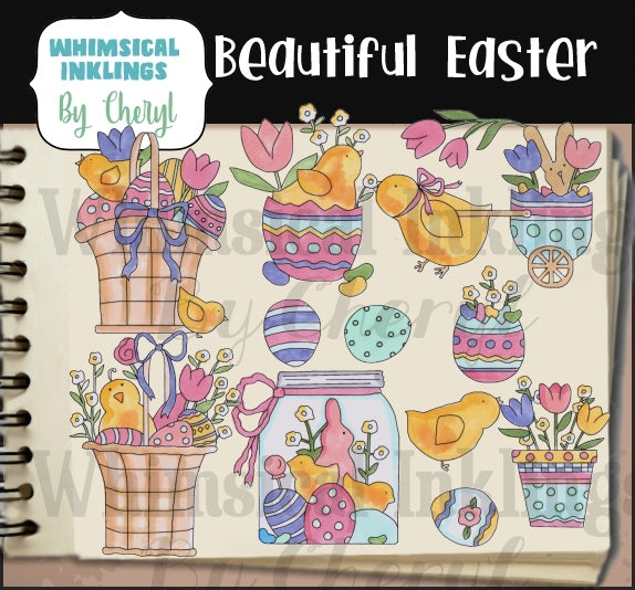 Easter Blessings HUGE Clipart Bundle| Sublimation Bundle| Easter Sublimation