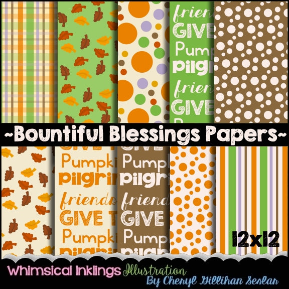 The Krafty Paper Collection ONE| Paper Printables| Digital Paper