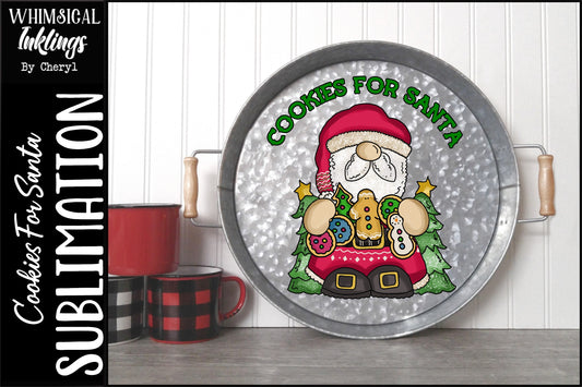 Cookies For Santa Sublimation| Christmas Sublimation