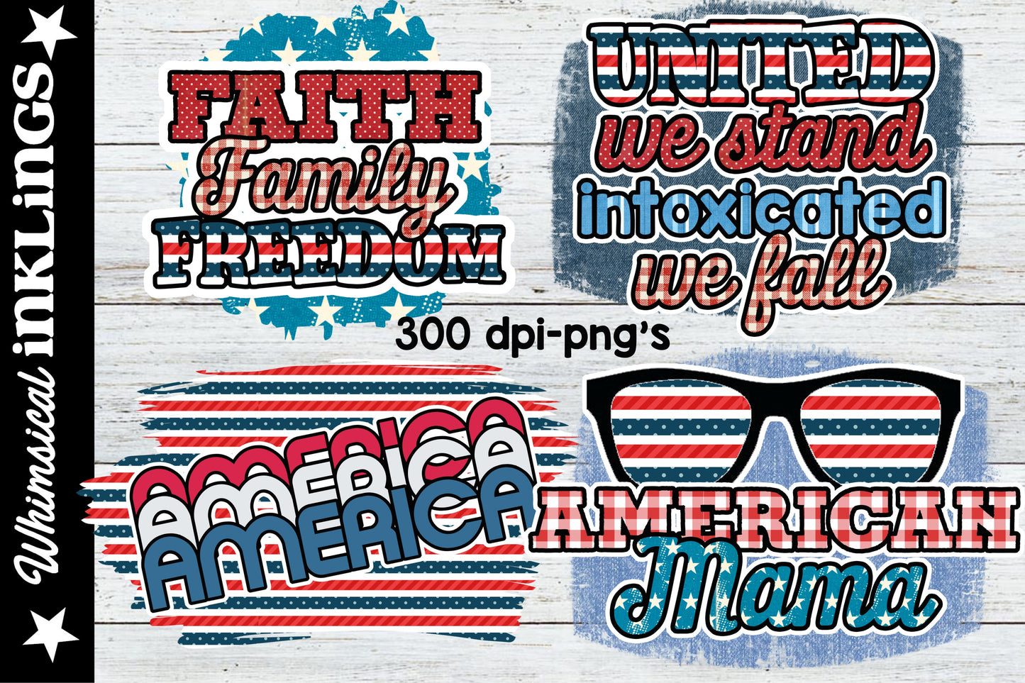 Fun Fourth Of July Sublimation