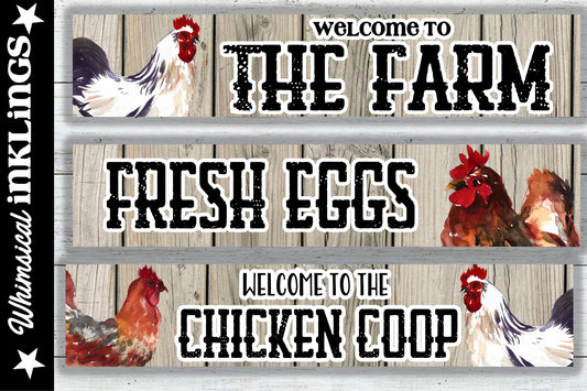 Happy Hens Sublimation Set| Farm Sublimation