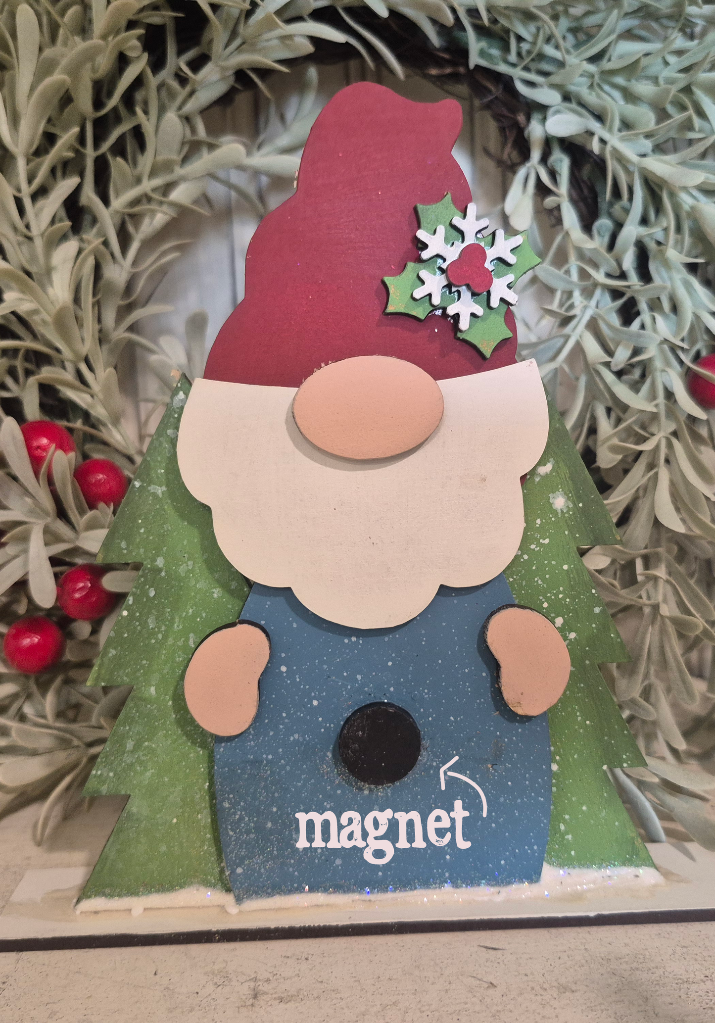 Christmas Gnome Magnetized Set SVG