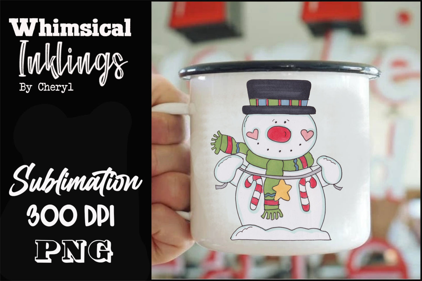 The Big Snowman Sublimation Bundle| Snowman Sublimation| Snowman Clipart