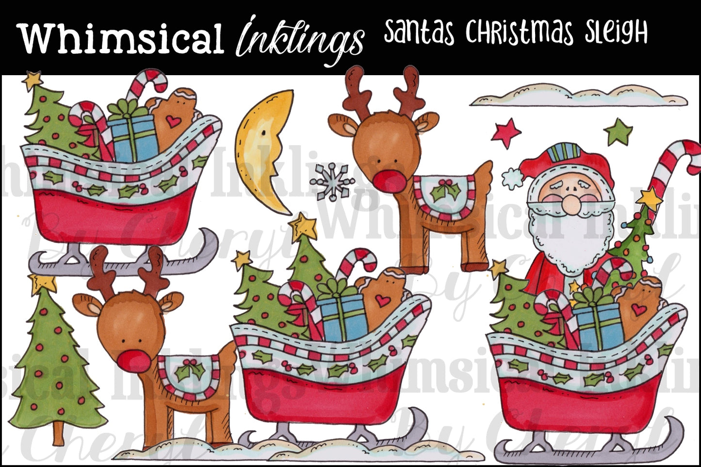 All About Santa Sublimation Bundle| Santa Sublimations| Christmas Clipart