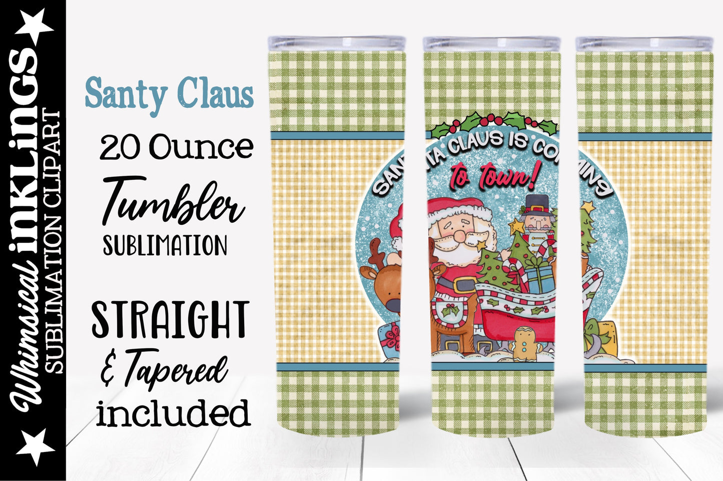 Fall Into Christmas Tumbler Sublimation Bundle | Printable Tumblers| Tumbler Printables