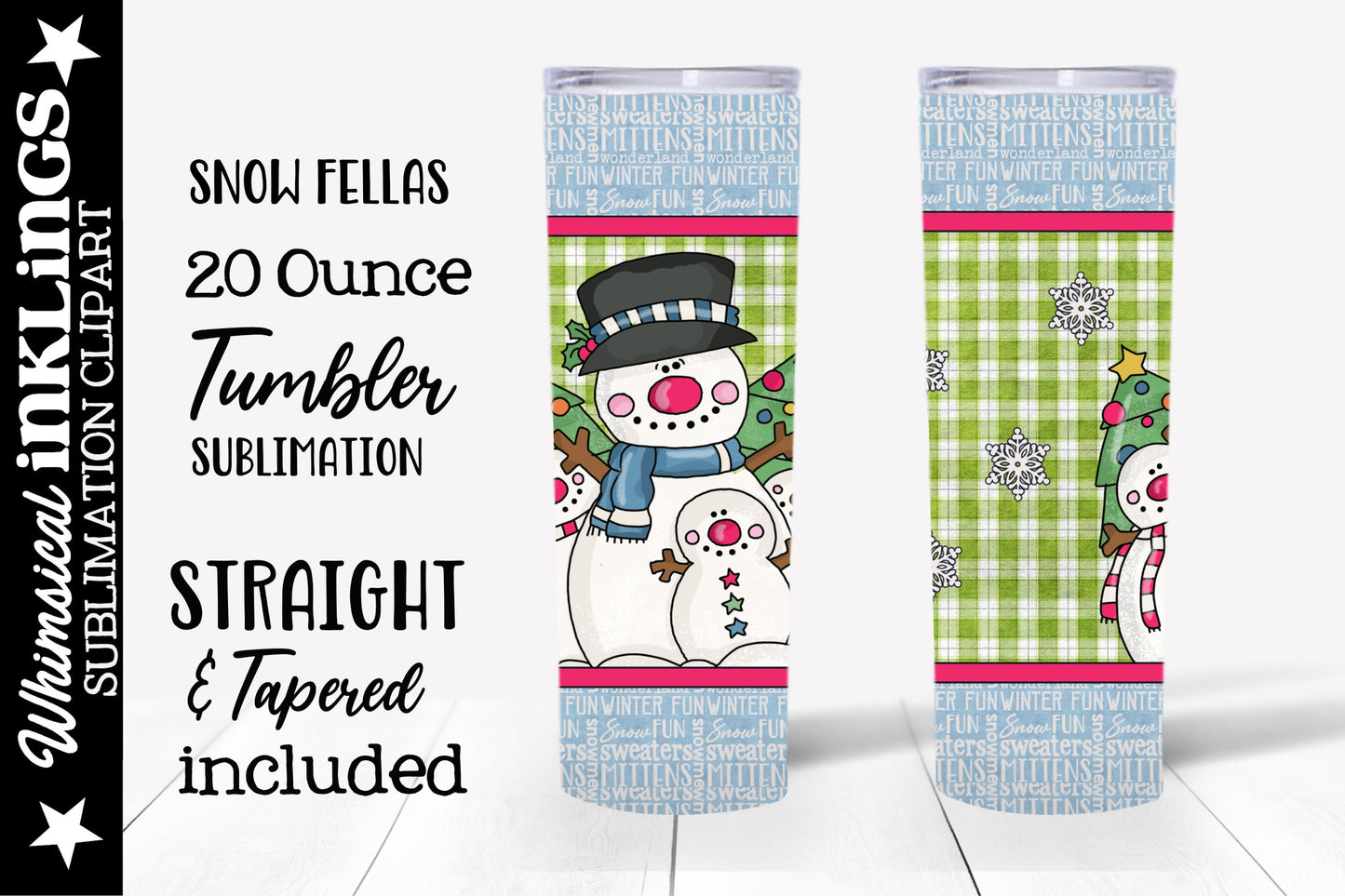 Fall Into Christmas Tumbler Sublimation Bundle | Printable Tumblers| Tumbler Printables