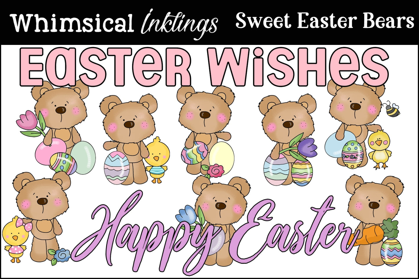 Easter Blessings HUGE Clipart Bundle| Sublimation Bundle| Easter Sublimation