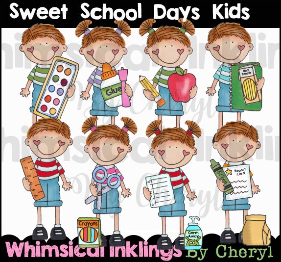 Sweet Kids HUGE Clipart Collection| Sublimation Bundle| Clipart Bundle|