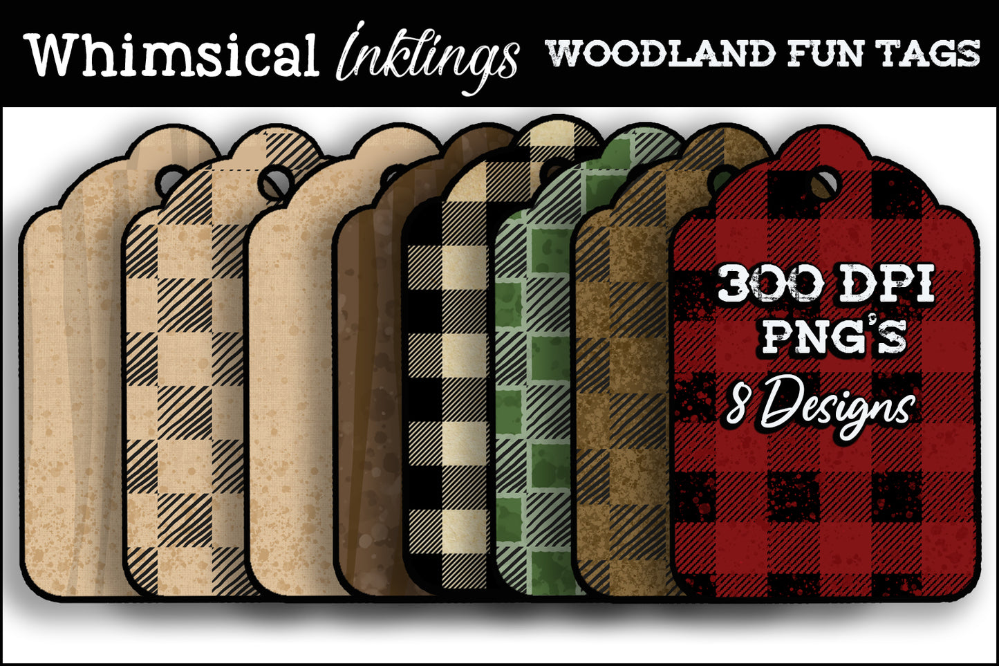 Woodland Fun Tags