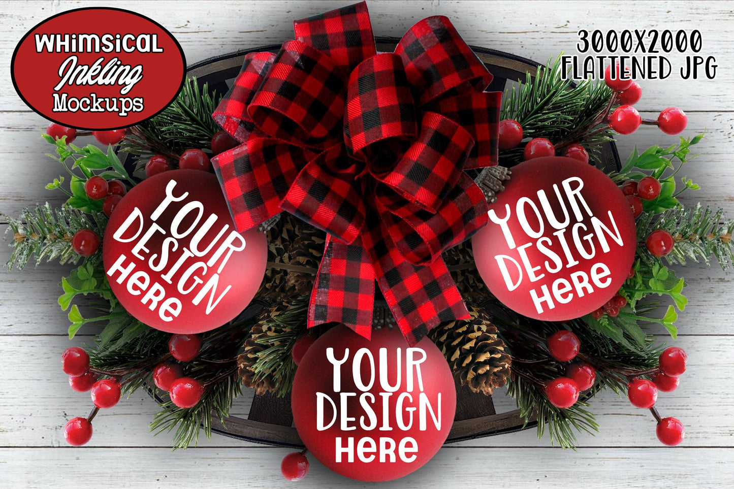 Home For The Holidays Mockup Bundle-Potholder Mockup-Sign Mockup - Commercial Use Allowed