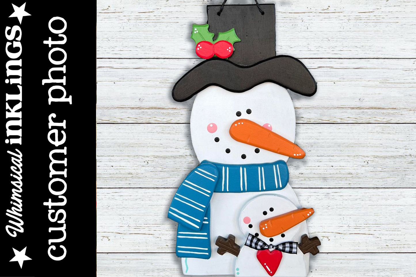 Prim Snowman Ornament SVG| Laser Cut Snowman Ornament| Glow forge| Ornament SVG