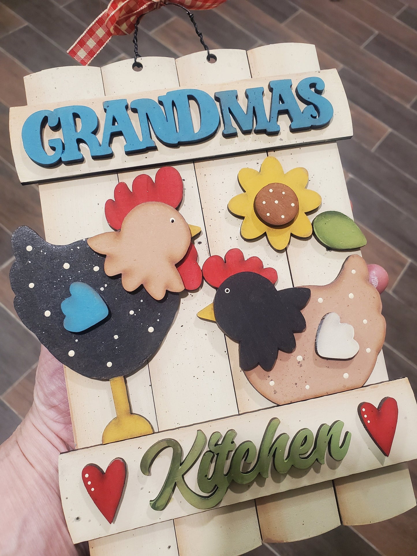 Grandmas Kitchen Chicken Sign SVG| Chicken SVG| Laser Cut Rooster| Glow forge| Rooster Sign SVG|