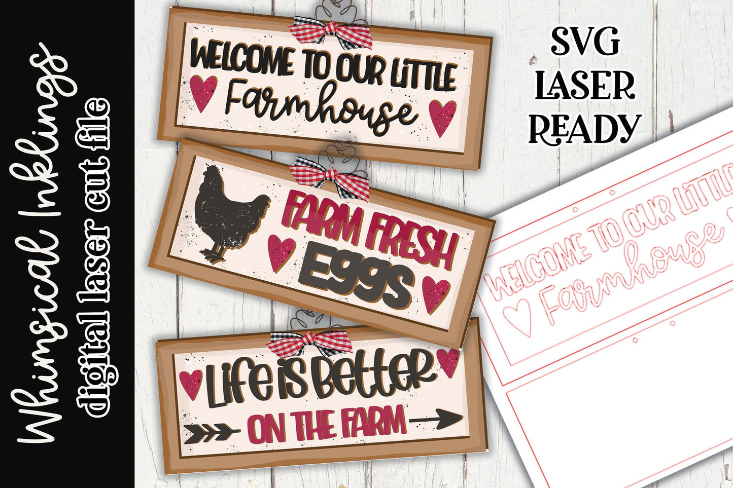 Farmhouse Signs SVG| Farm SVG| Laser Cut Farmhouse| Glow forge| Farmhouse SVG|